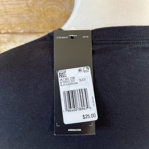 Adidas Terrex Sz Small Womens Black Graphic Tee - Picture 7 of 10